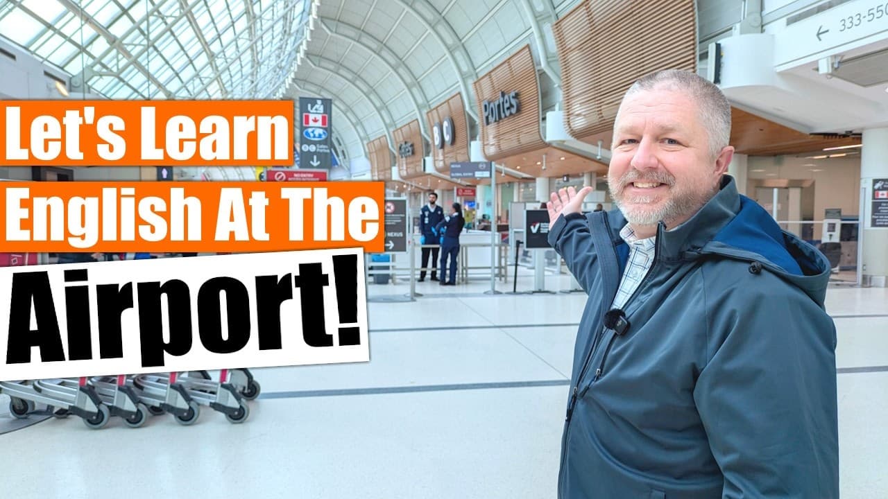 Let's Learn English at the Airport! ✈️👨‍✈️🛩️