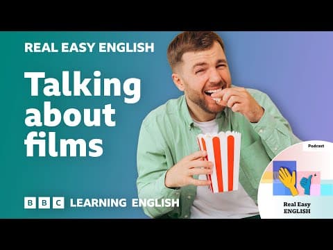 Talking about films 🎬🍿  Real Easy English