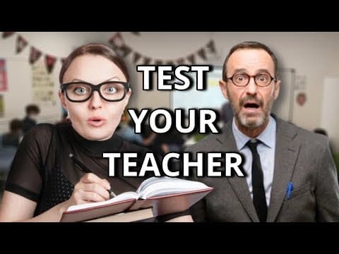 Test Your English Teacher: 3 Questions Teachers Get Wrong!
