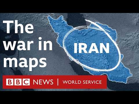 Mapping how the US-Israeli war with Iran is spreading - BBC World Service