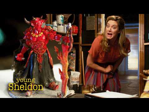 Dungeons and Dragons Disturbs Mary’s Christian Heart | Young Sheldon