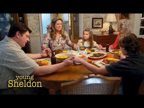 An Emotional Dinner Without Sheldon | Young Sheldon