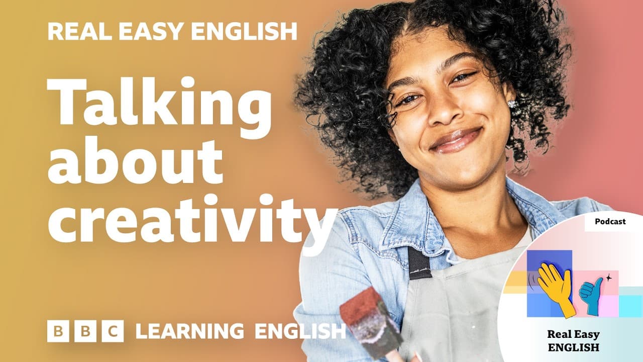 Talking about creativity 🧑‍🎨🪡📷 Real Easy English