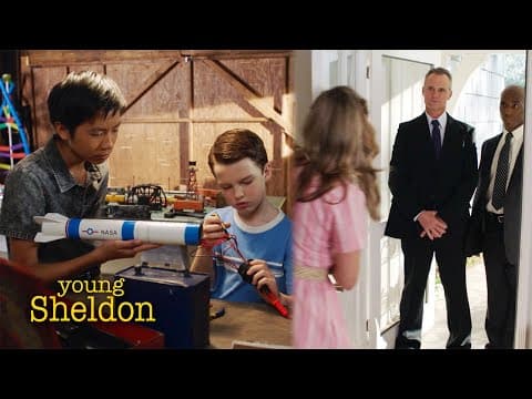 Sheldon Gets a Visit From the FBI | Young Sheldon
