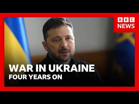Russia's Putin has started WW3 and must be stopped, Ukraine's Zelensky says | BBC News