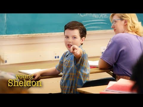 Sheldon’s First Day of High School | Young Sheldon